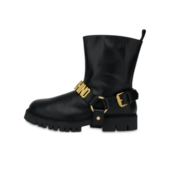 MOSCHINO Ankle Boots Men's Black