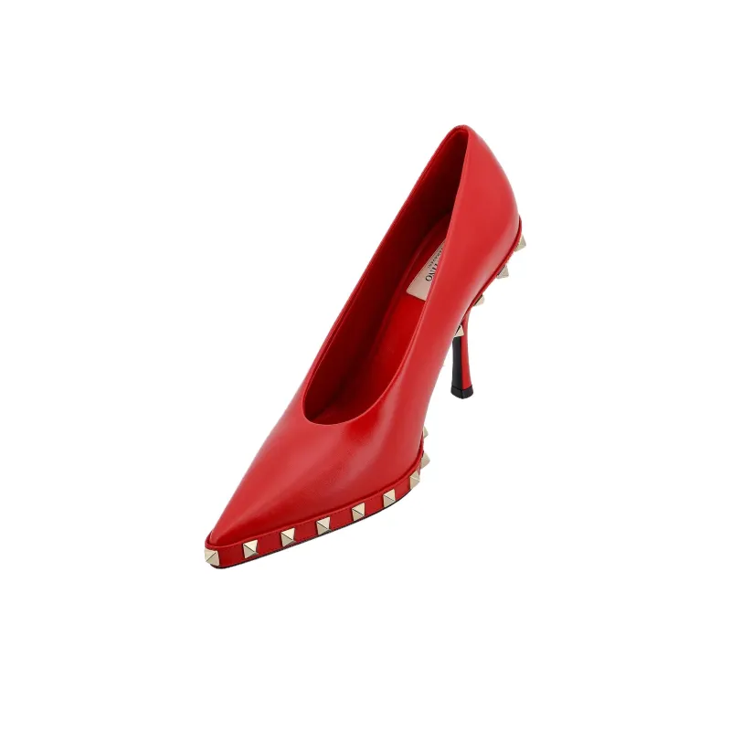 Valentino Garavani Rockstud Pointed Toe Pumps-3