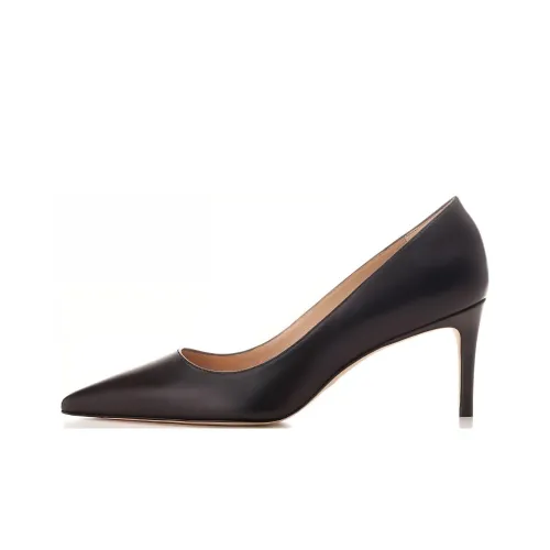 Stuart Weitzman/SW Slim Heel High Heels Women's Black