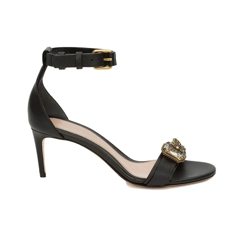 Alexander McQueen High Heels Women's Low Top Black-1