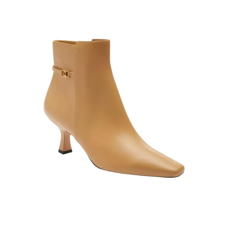 COACH Bottine Rebecca Ankle Boots 6.4cm Women's Yellow-2