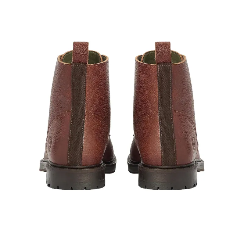 BARBOUR Heyford Ankle Boots Men's Brown-4