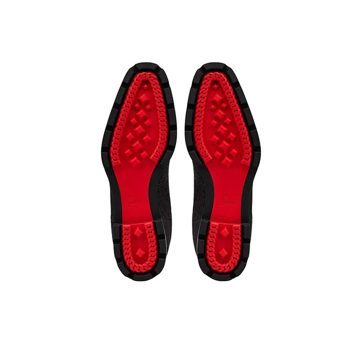 Christian Louboutin Chelsea Boots Men Black-4