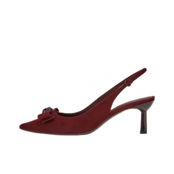 FERRAGAMO Vara High Heels Women's Red