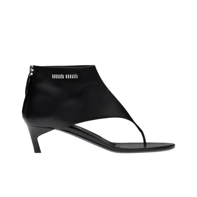 MIU MIU Ankle Boots Women's Black-1