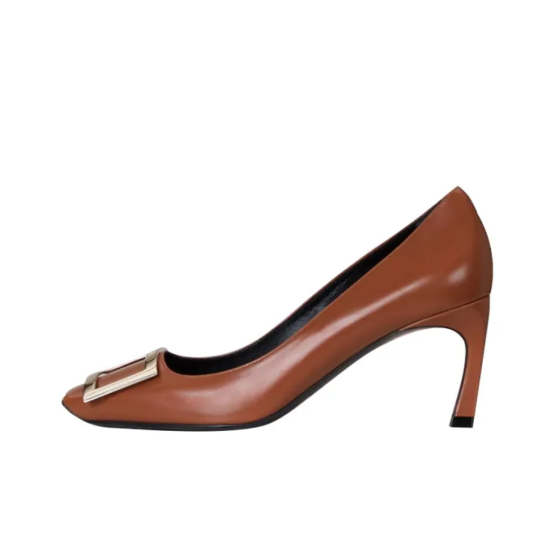 Roger Vivier Slim Heel High Heels Women's Brown-0