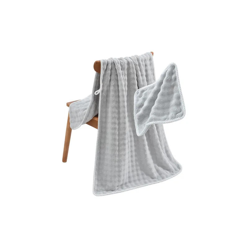 GRACE Thickened Instant Dry Square Scarf Bath Towel Multicolor-6