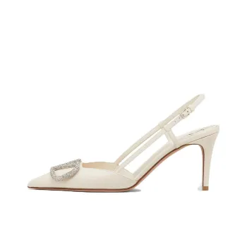 Valentino Slim Heel High Heels Women's White