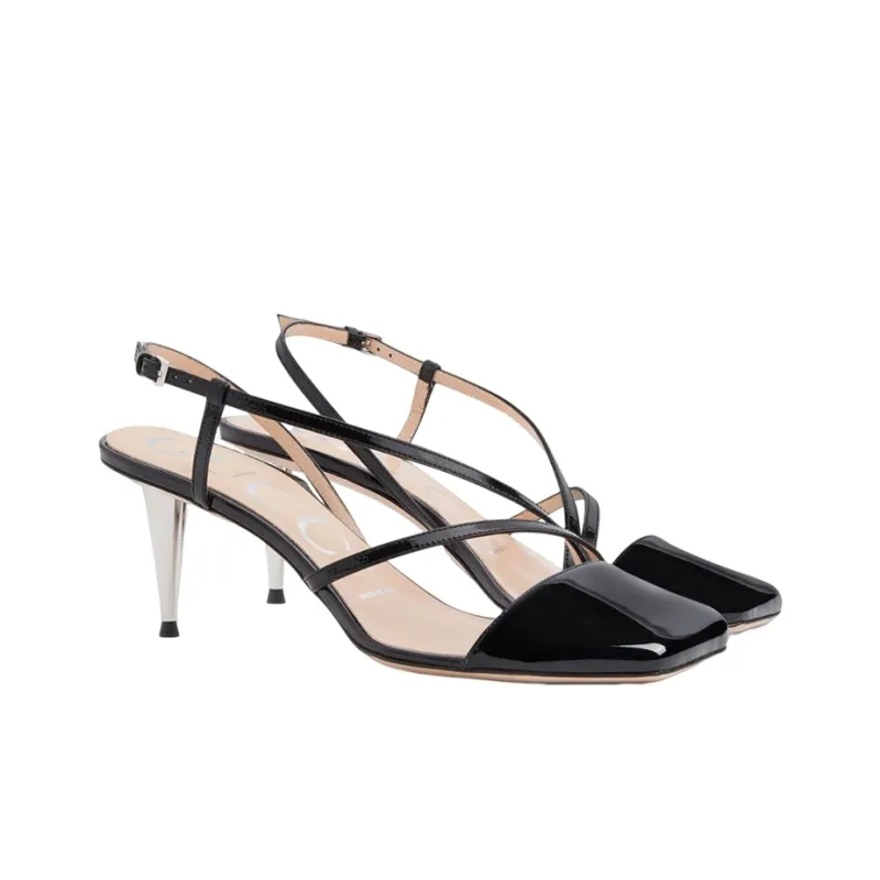 GUCCI Cone Heel High Heels Women's Black-1