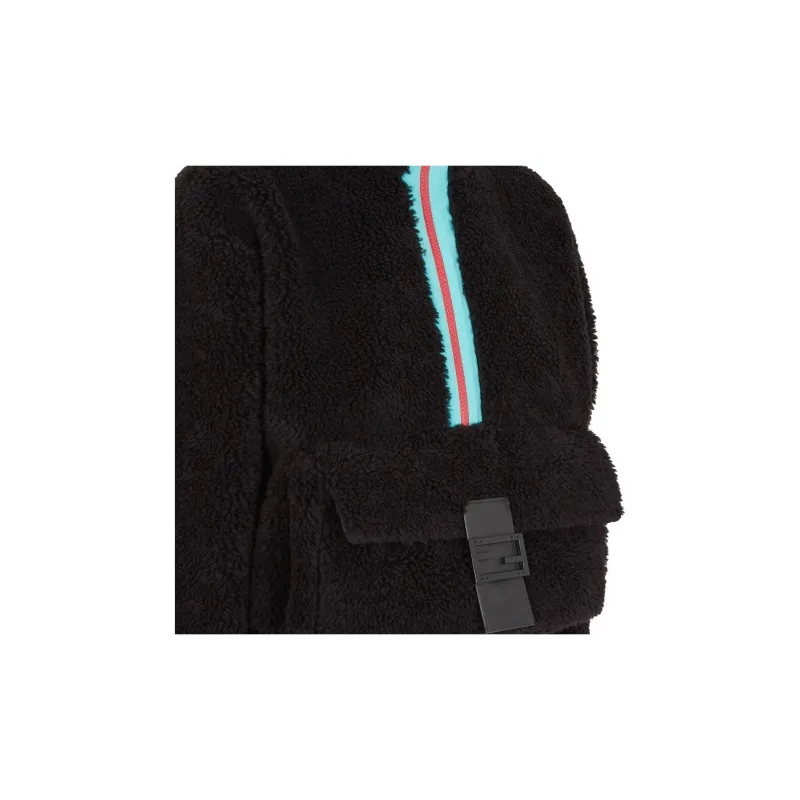 FENDI FW22 Cropped Coats Women's Black-4