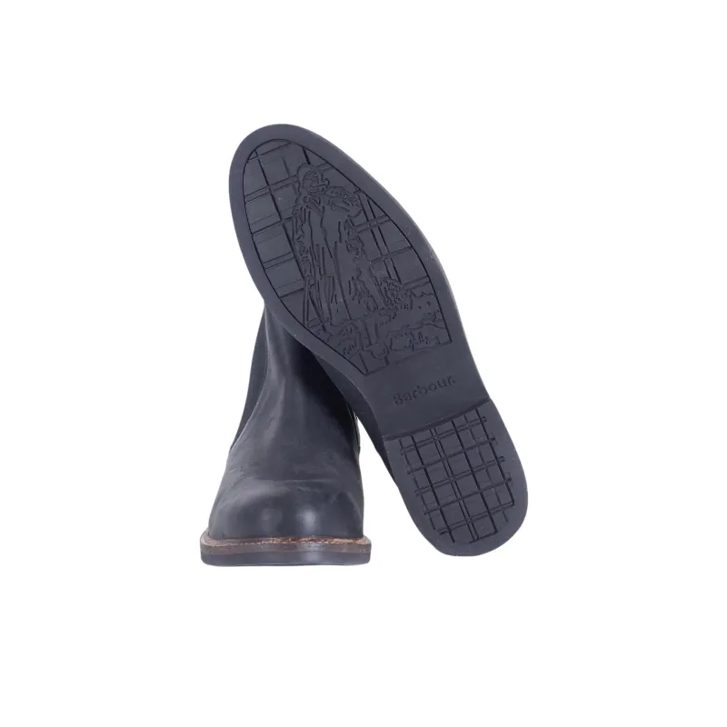 BARBOUR Farsley Short Chelsea Boots Men's Black-5
