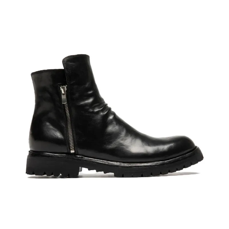 Officine Creative Ikonic Ankle Boots Men's Black-1