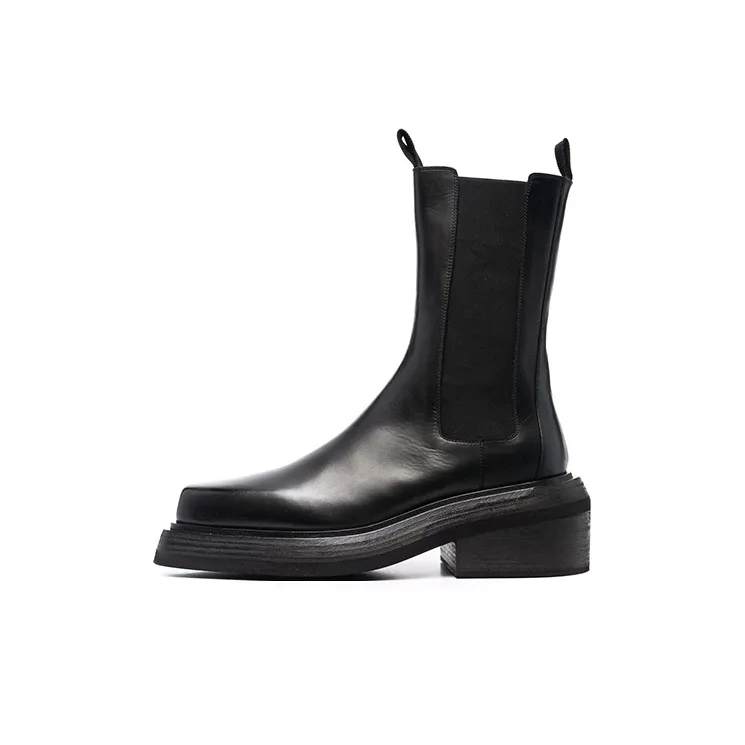 Marsèll Short Chelsea Boots Men's Black-0