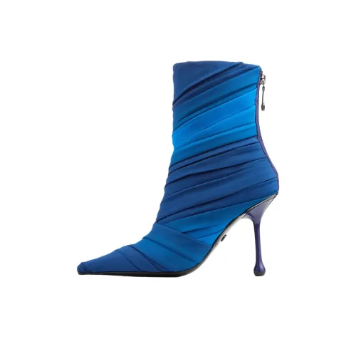 Jimmy Choo Sailor Moon Joint Name Ankle Boots 9.5cm Women's Blue