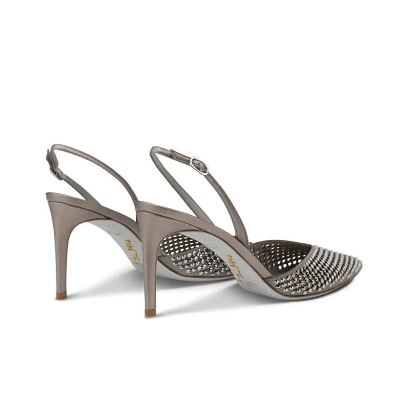René Caovilla Strass-embellished Sandals-4