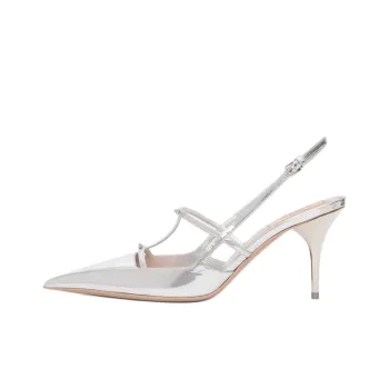 Valentino Garavani Rockstud Pointed Toe Slingback Pumps