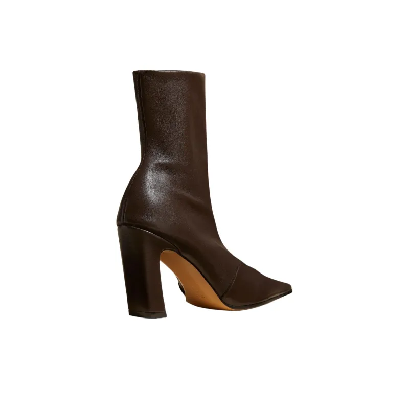 KHAITE Ankle Boots Women's Umber-3