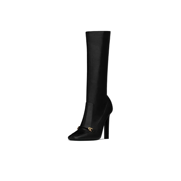 SAINT LAURENT Camden Square toe Boots-2