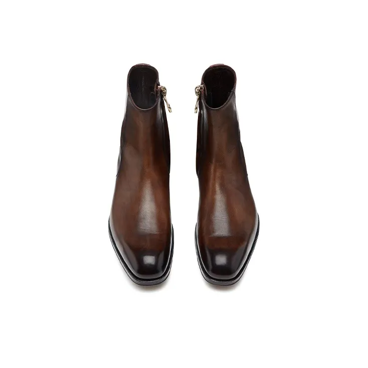 TOM FORD Leather Ankle Boots-2