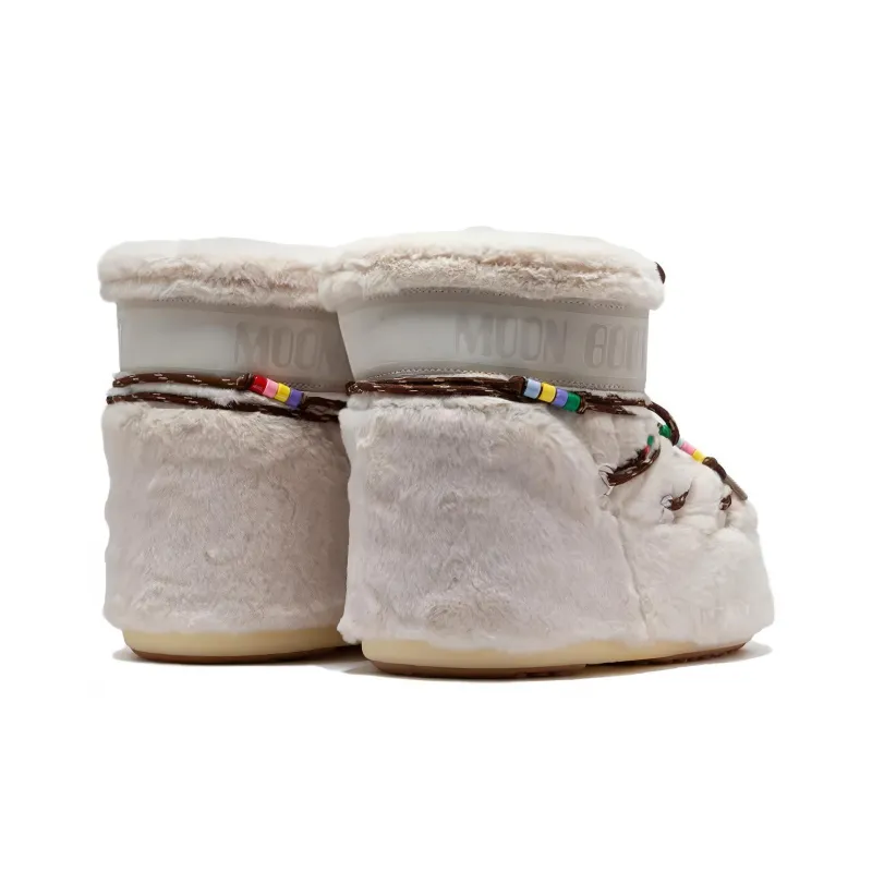 Moon Boot Icon Low Top Bead Embellished Boots-3