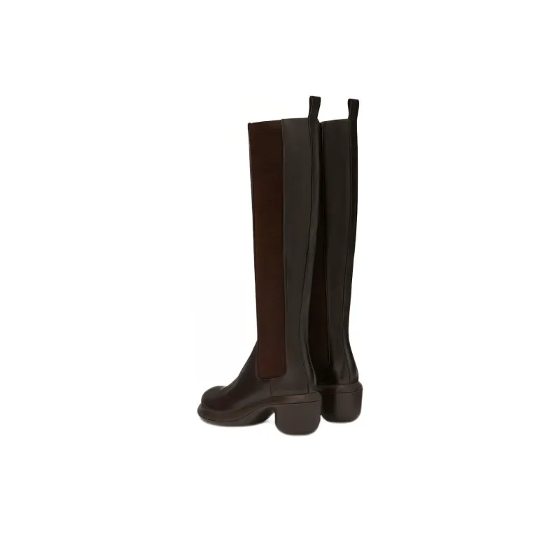 JIL SANDER Knee-high Leather Boots-3