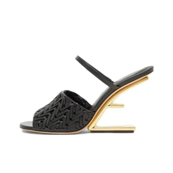 FENDI First 95mm Leather Sandals
