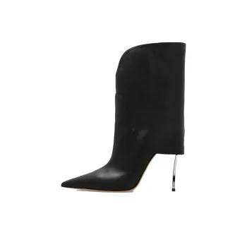 Casadei 100mm Leather Boots