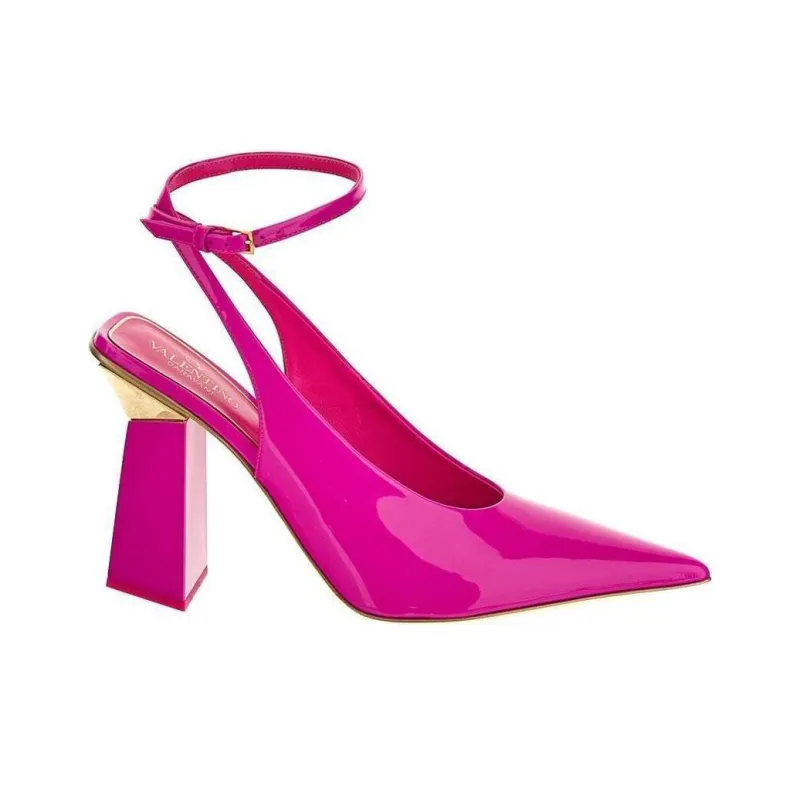 Valentino Garavani One Stud Ankle Strap Pumps-1