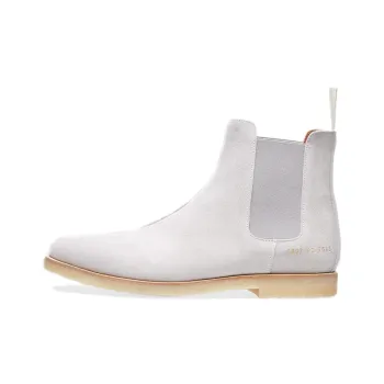 COMMON PROJECTS Chelsea Boots Men Mid Top Gray