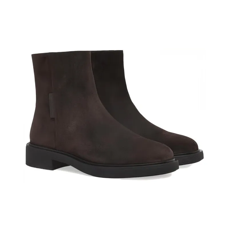 GIANVITO ROSSI Lexington Suede Chelsea Boots-2