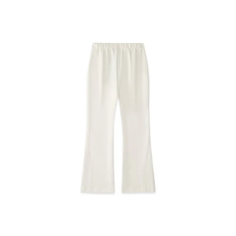 FILA FUSION LIFE Knitted Sweatpants Women's Cloud White-1