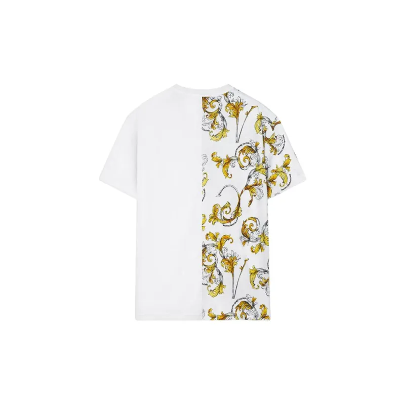 VERSACE Baroque Print Polo Shirt-1