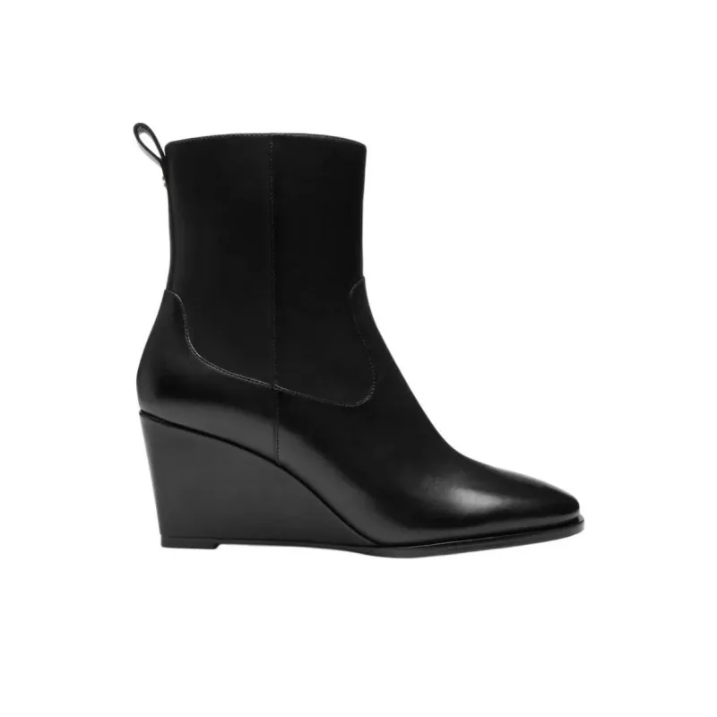 COACH Josephine Ankle Boots 7cm Women's Black-1