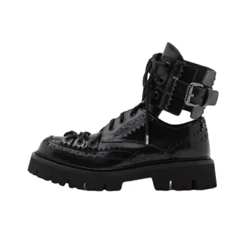 MOSCHINO Ankle Boots Men's Black