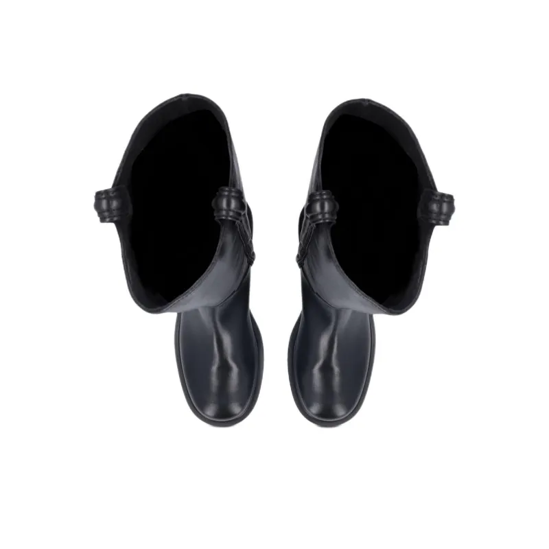 PINKO Logo Detailed High Boots Women's-4