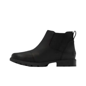 SOREL Emelie Ankle-Length Chelsea Boots Women's Black