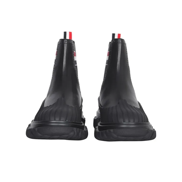 THOM BROWNE Rwb Striped Chelsea Boots-2