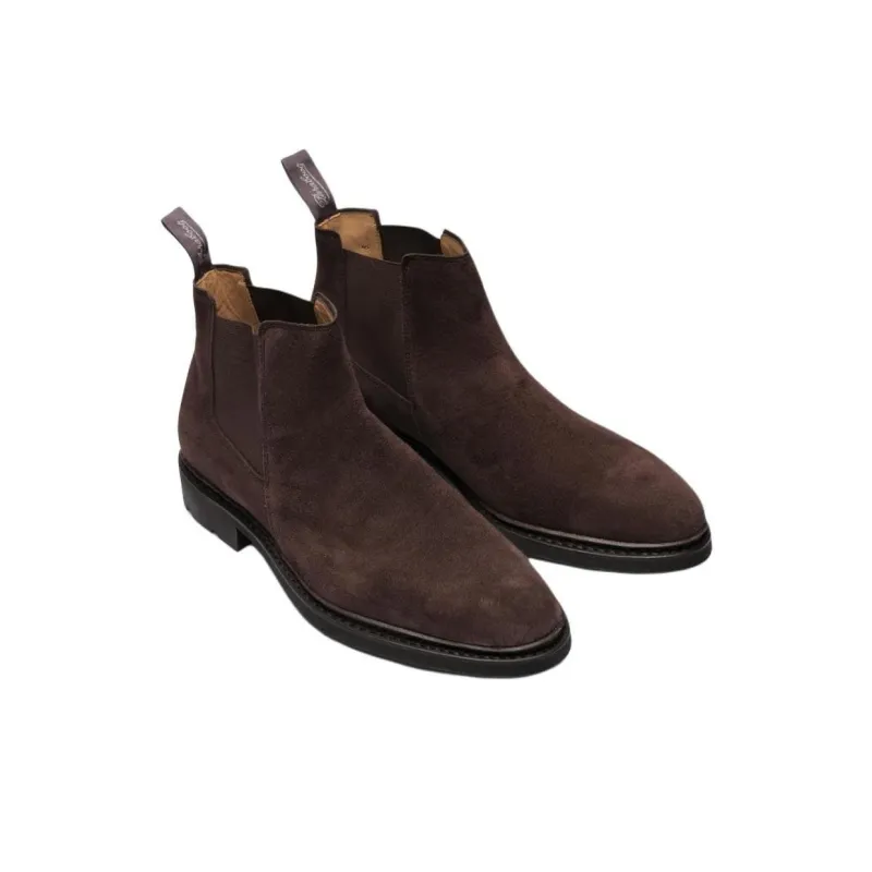 Paraboot Chamfort Ankle-Length Chelsea Boots Men's Brown-3