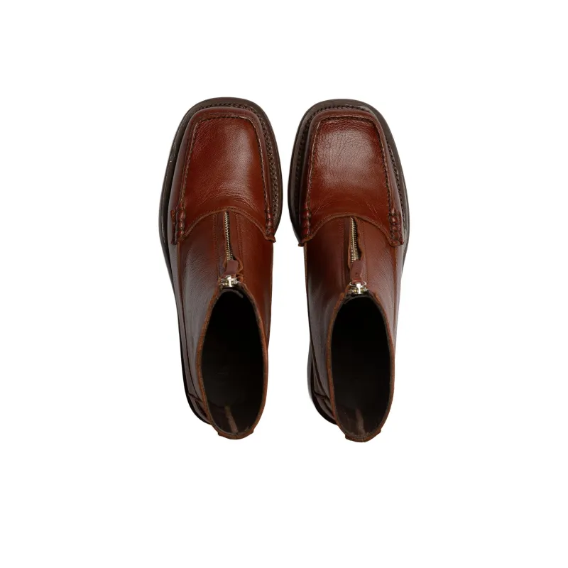 Hereu Fashion Ankle Boots Women's Brown-2