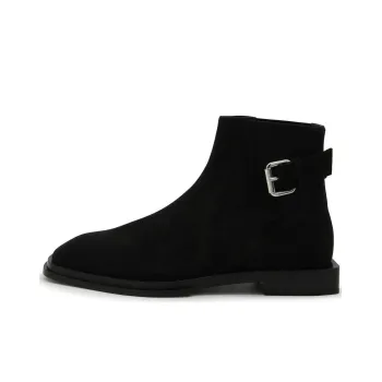 Alexander McQueen Pointed Toe Ankle Boots