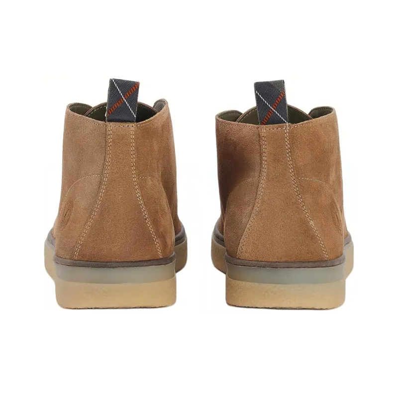 BARBOUR Reverb Ankle Boots Men's Brown-4
