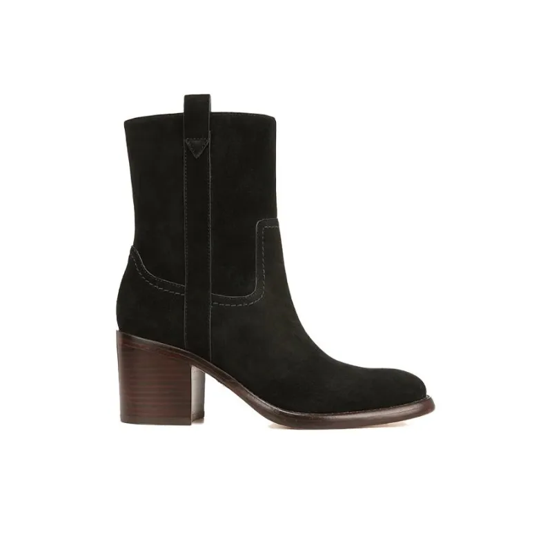 VERONICA BEARD Ankle Boots 6cm Women's Black-1