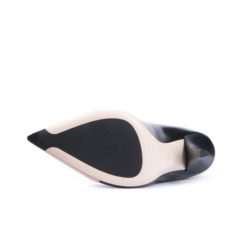FENDI High Heels Women's Black/Beige-4