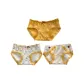 Yellow with Bear Head, White Base All over Print Bear, White Base Small Floral