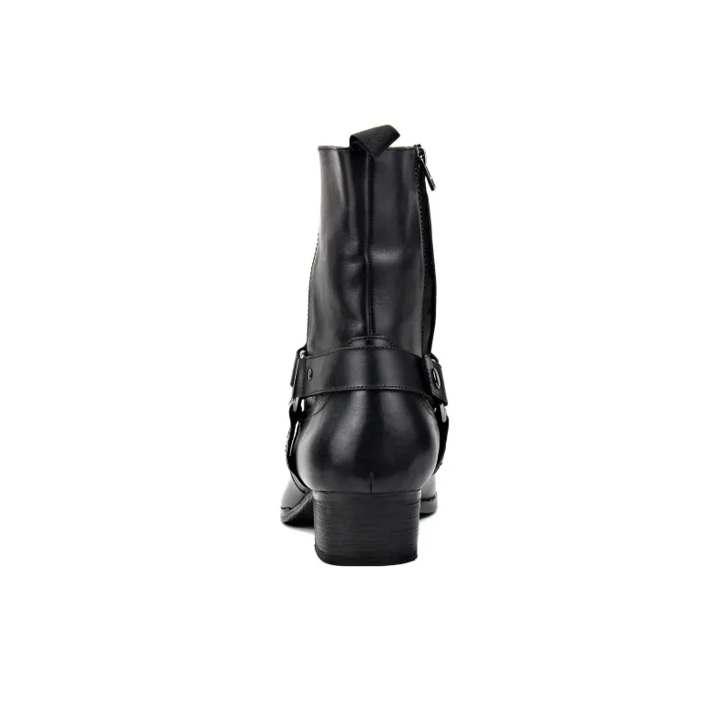 SAINT LAURENT Wyatt Ankle Boots-4