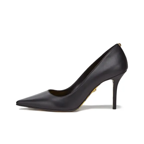 VERSACE Barocco High Heels Women's Low-Top Black