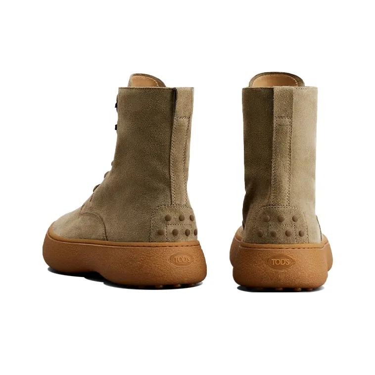TOD'S Desert Boots Men's Beige Yellow-2