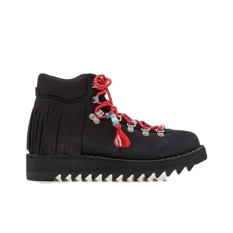 Alanui X Dieme Roccia Fringed Ankle Boots Women's-1