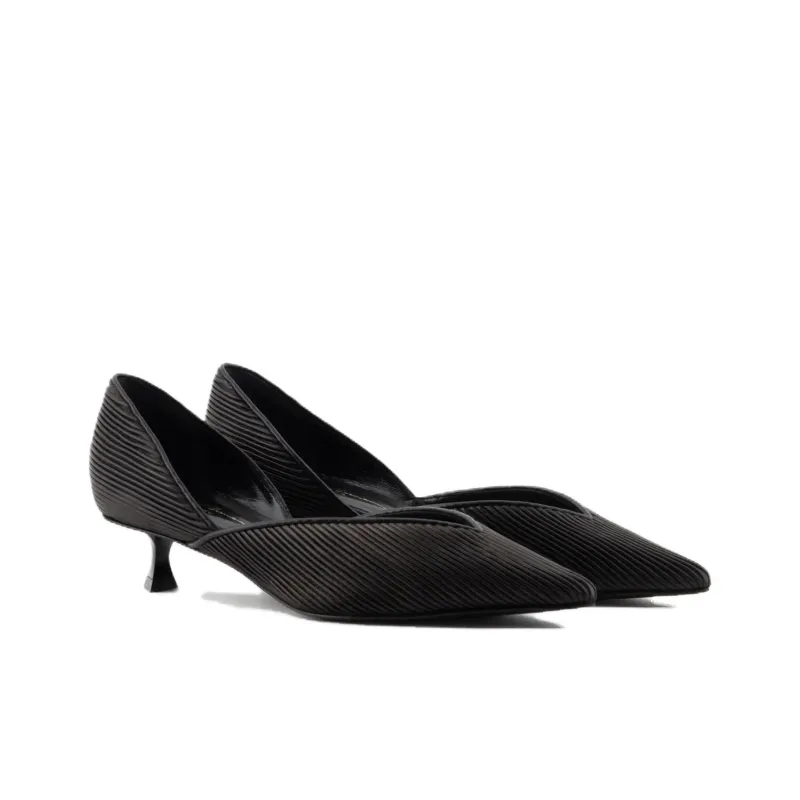 AMANI Slim Heel High Heels Women's Black-2