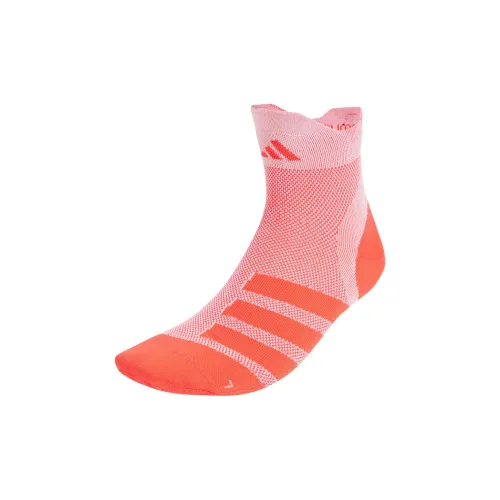 Adidas Mid-Calf Socks Unisex 1 Pack White/Bright Red